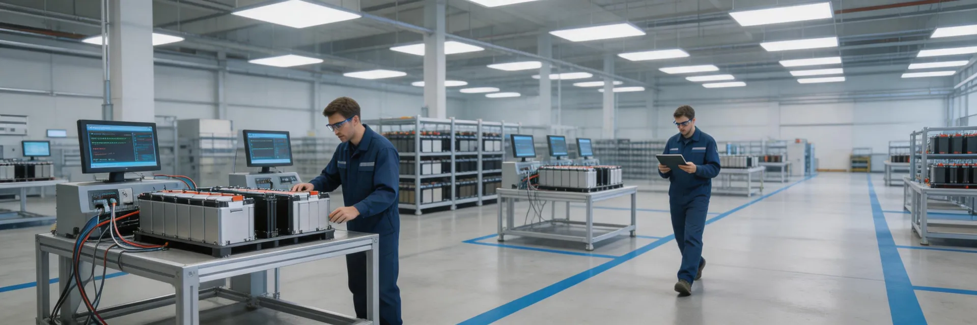 Renewable energy manufacturing floor